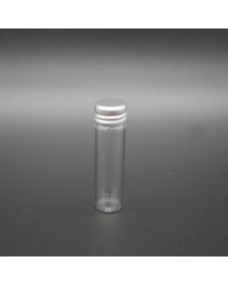 5 ml whiteglassvials with aluminium screwcaps