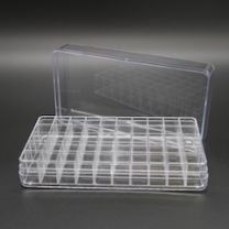 polystyrene box for 50 vials 1 ml + 2 ml (without vials)